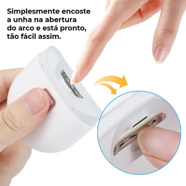 AutoShine – Cortador de Unhas Elétrico Inteligente