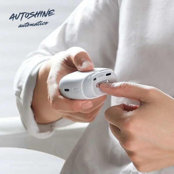 AutoShine – Cortador de Unhas Elétrico Inteligente