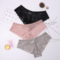 Calcinha em Renda  - Kit com 3 peças