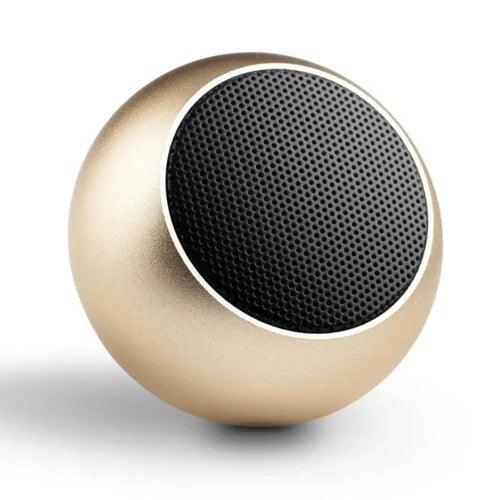 Mini Caixinha de Som Potente 3W Metal Caixa Bluetooth c/ Celular