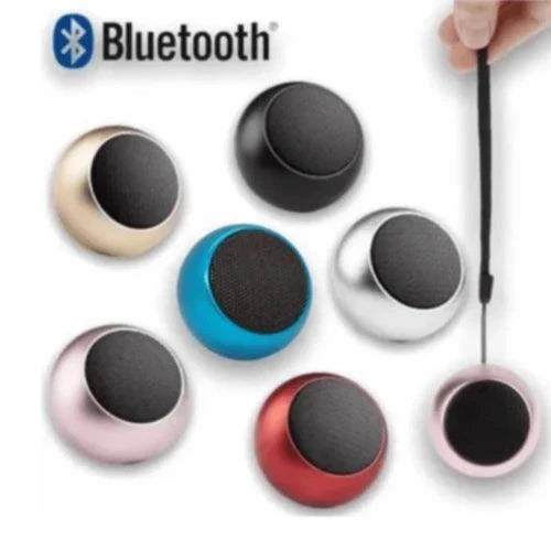 Mini Caixinha de Som Potente 3W Metal Caixa Bluetooth c/ Celular
