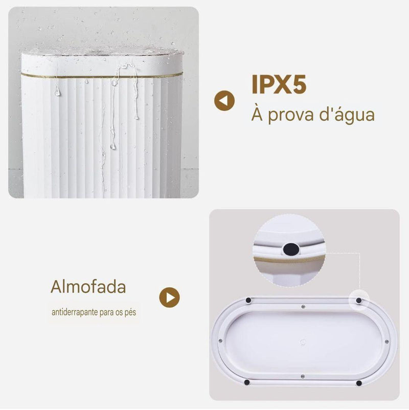 Lixeira Inteligente SmartLux com Sensor de Movimento 7L