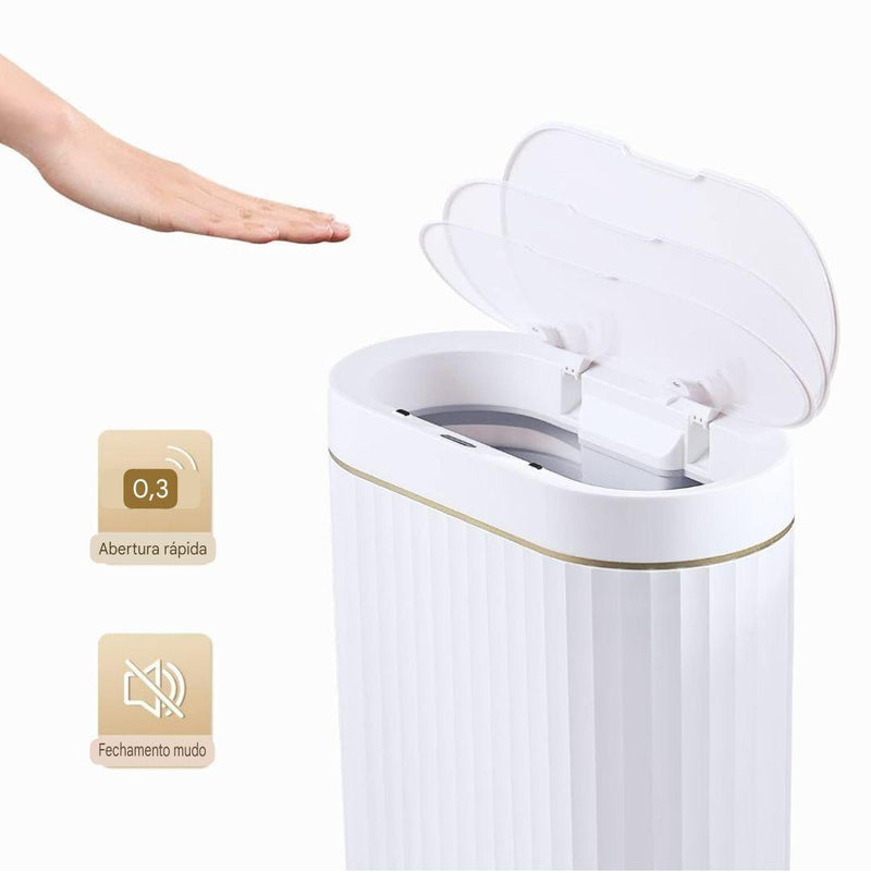 Lixeira Inteligente SmartLux com Sensor de Movimento 7L