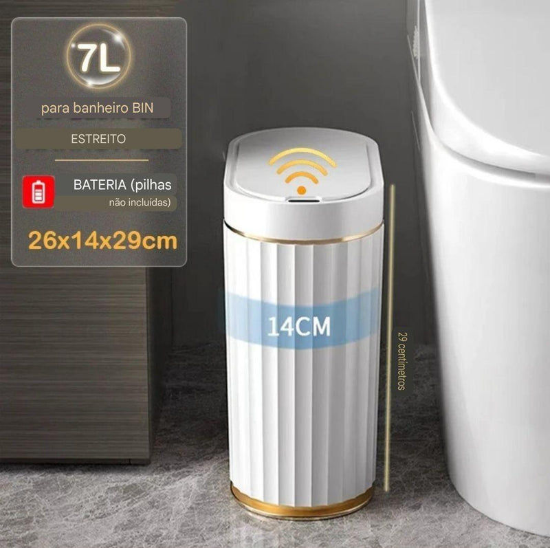 Lixeira Inteligente SmartLux com Sensor de Movimento 7L