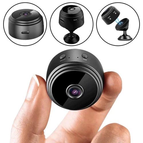 Mini Câmera WI-FI Sem Fio A9, Gravação Áudio Visão Noturna