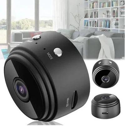 Mini Câmera WI-FI Sem Fio A9, Gravação Áudio Visão Noturna