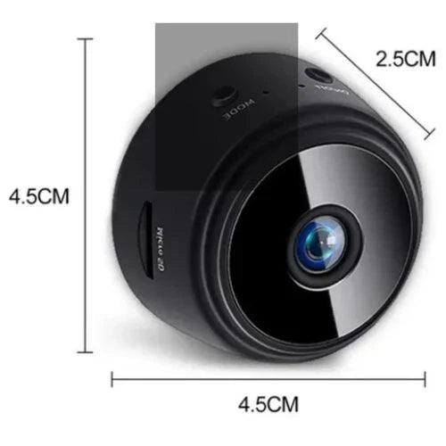 Mini Câmera WI-FI Sem Fio A9, Gravação Áudio Visão Noturna