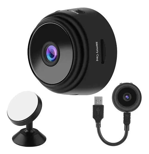 Mini Câmera WI-FI Sem Fio A9, Gravação Áudio Visão Noturna