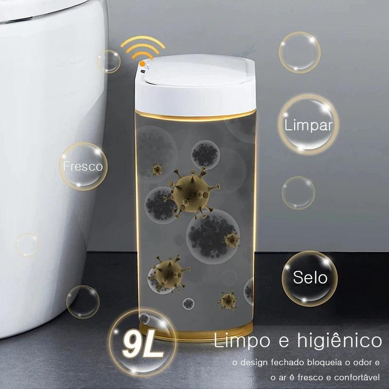 Lixeira Inteligente SmartLux com Sensor de Movimento 7L