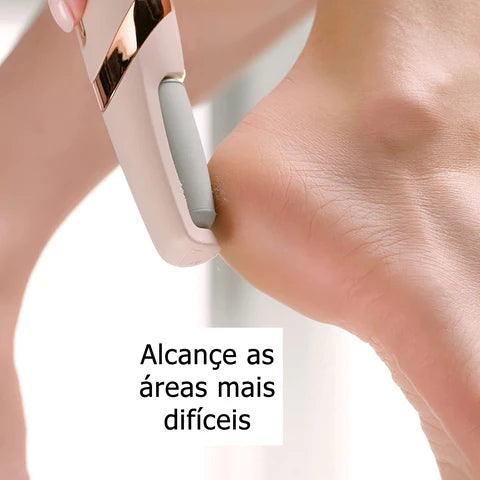 ElectrySoles - Lixa de Pés Eletrônico Recarregável - Para Calos e Rachaduras